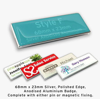 Custom Staff Name Badge: Style F