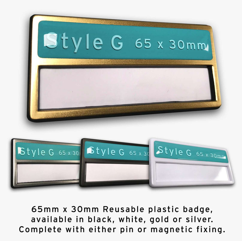 Staff badges direct custom staff name badge style g